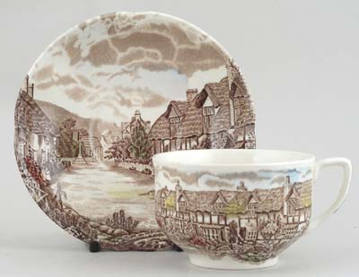 Breakfast Cup and Saucer c1970s